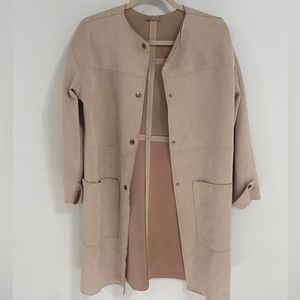 ZARA Faux Suede Jacket